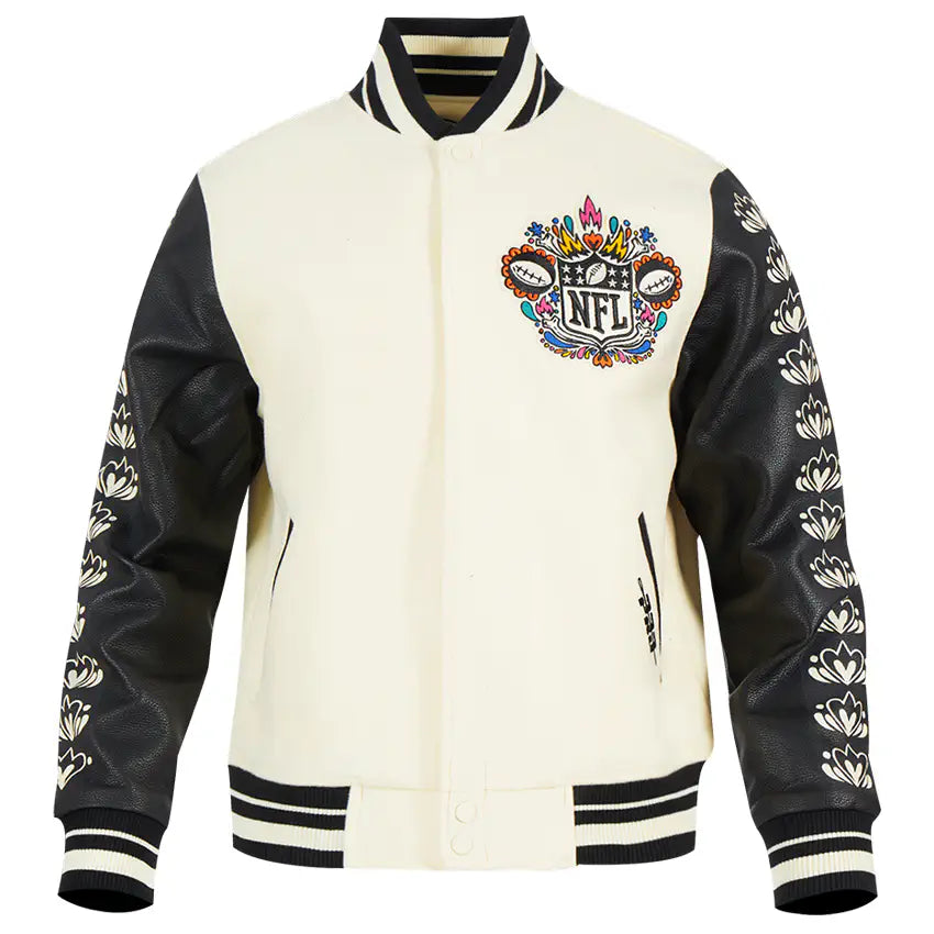 Chaqueta Bordados Chamarras Chamarras De Piel Con Bordados