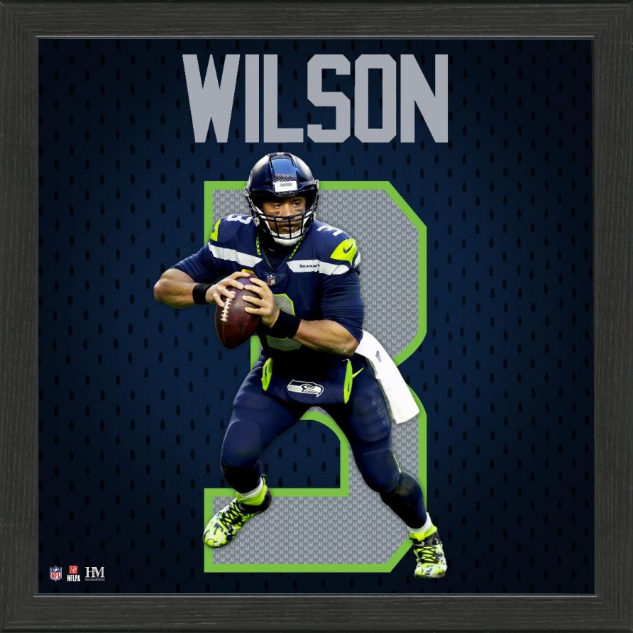 Seahawks sale jersey frame