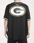 Camiseta De Béisbol Mesh Button Down Pro Standard Packers HOMBRE
