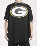 Camiseta De Béisbol Mesh Button Down Pro Standard Packers HOMBRE