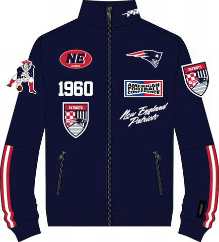 Chamarra Deportiva Fast Lane Pro Standard Patriots HOMBRE