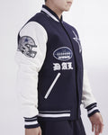 Chamarra Universitaria Lana Varsity Old Pro Standard Cowboys HOMBRE