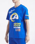 Playera Fast Lane Pro Standard NFL Los Angeles Rams HOMBRE