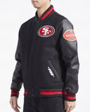 Chamarra Universitaria Lana Varsity Old Pro Standard 49ers HOMBRE