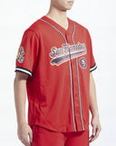 Camiseta De Béisbol Mesh Button Down Pro Standard 49ers HOMBRE
