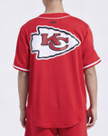 Camiseta De Béisbol Mesh Button Down Pro Standard  Chiefs HOMBRE