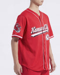 Camiseta De Béisbol Mesh Button Down Pro Standard  Chiefs HOMBRE