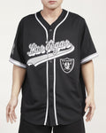 Camiseta De Béisbol Mesh Button Down Pro Standard Raiders HOMBRE