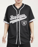 Camiseta De Béisbol Mesh Button Down Pro Standard Raiders HOMBRE