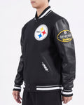 Chamarra Universitaria Lana Varsity Pro Standard Steelers HOMBRE
