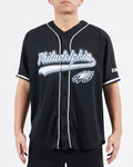 Camiseta De Béisbol Mesh Button Down Pro Standard Eagles HOMBRE