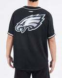 Camiseta De Béisbol Mesh Button Down Pro Standard Eagles HOMBRE