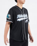 Camiseta De Béisbol Mesh Button Down Pro Standard Eagles HOMBRE