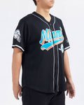 Camiseta De Béisbol Mesh Button Down Pro Standard Dolphins HOMBRE
