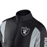 Chamarra Fanatics Woven Track Las Vegas Raiders HOMBRE