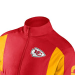 Chamarra Fanatics Woven Track Kansas City Chiefs HOMBRE