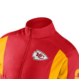Chamarra Fanatics Woven Track Kansas City Chiefs HOMBRE