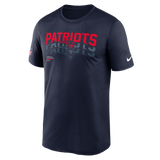 Playera Nike Sideline 25 Legend MC Patriots - NERIAS DEPORTES