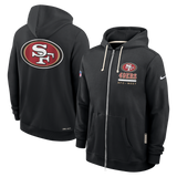 Sudadera Nike 25 SideLine FZ 49ers Hombre