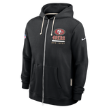 Sudadera Nike 25 SideLine FZ 49ers Hombre