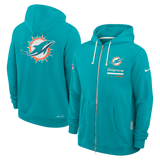 Sudadera Nike 25 SideLine FZ Dolphins Hombre