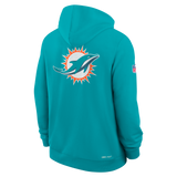 Sudadera Nike 25 SideLine FZ Dolphins Hombre