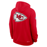 Sudadera Nike 25 SideLine FZ Chiefs Hombre