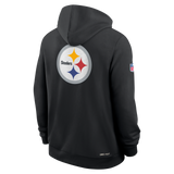 Sudadera Nike 25 SideLine FZ Steelers Hombre