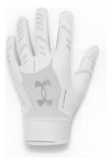 Guante Under Armour F9 Nitro Blanco Youth