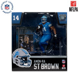 Figura Coleccionable NFL McFarlane's Lions Amon-Ra St. Brown - NERIAS DEPORTES