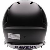 Casco Réplica Speed Riddell Alt 26 Baltimore Ravens Darkness Helmet