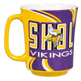 Taza De Cerámica 400ml Evergreen Con Caja Vikings