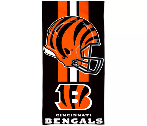 Toalla de Playa Fiber Beach Fútbol Americano NFL Bengals
