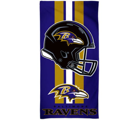 Toalla Fiber Beach Towel Ravens