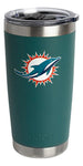 Termo Norday 20 Onzas Con Popote Nfl Miami Dolphins