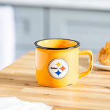 Taza De Cerámica Evergreen Camp Cup 400ml Steelers