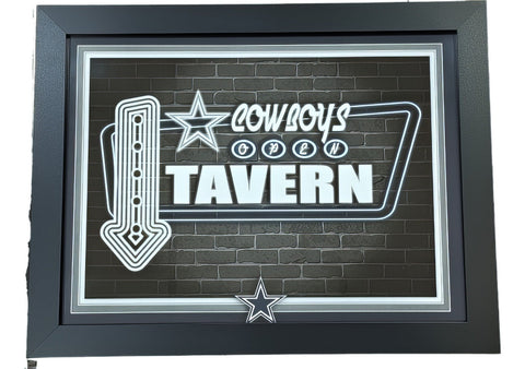 Cuadro Neon Tavern Fan Creations Dallas Cowboys