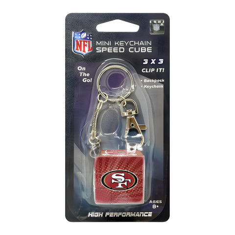 Llavero Mini Rubik NFL 49ers