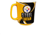 Taza De Cerámica 400ml Evergreen Con Caja Steelers - NERIAS DEPORTES