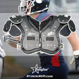 Hombrera Douglas D2 Q22 Para Fútbol Americano Adulto EQUIP