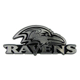Auto Emblema Plástico Logo NFL Baltimore Ravens