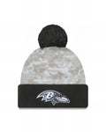 Gorro Sport Knit Salute To Service 24 Baltimore Ravens