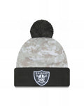 Gorro Sport Knit Salute To Service 24 Las Vegas Raiders