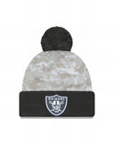 Gorro Sport Knit Salute To Service 24 Las Vegas Raiders