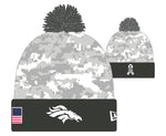 Gorro Sport Knit Salute To Service 24 Denver Broncos