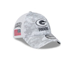 Gorra 3930 Salute To Service 24 New Era Green Bay Packers