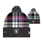 Gorro Sport Crucial Catch 24 Knit Las Vegas Raiders