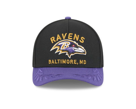 Gorra New Era 940 M-Crown Draft NFL 25 Baltimore Ravens AJUSTABLE