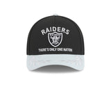 Gorra New Era 940 M-Crown Draft NFL 25 Las Vegas Raiders AJUSTABLE