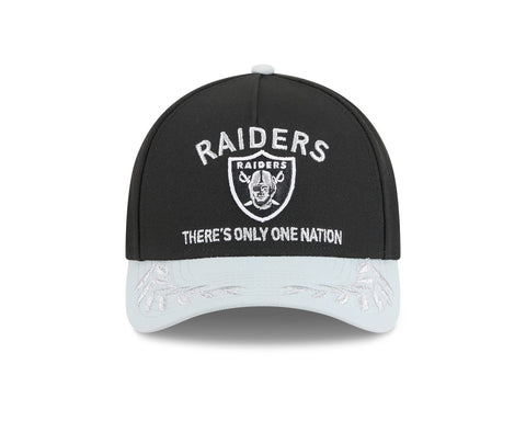 Gorra New Era 940 M-Crown Draft NFL 25 Las Vegas Raiders AJUSTABLE